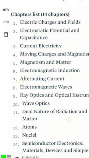 Class 12 Physics Syllabus 2026-27 | CBSE Board Exam 2027 | Complete Chapter Wise Syllabus