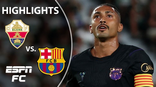 Elche vs. Barcelona | LALIGA Highlights | ESPN FC