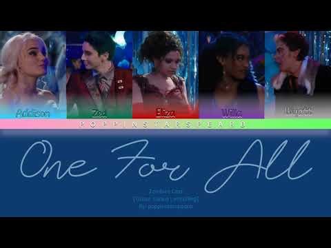 One For All - ZOMBIES Cast [Color Coded/Eng]