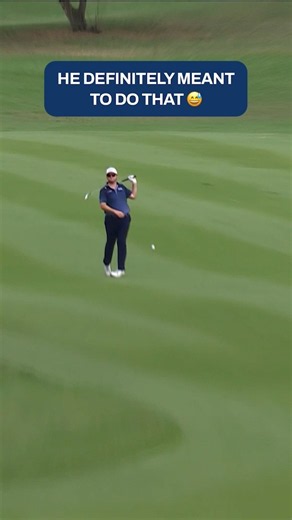 "Have you ever seen a Tour player hit a shot like that?!"
