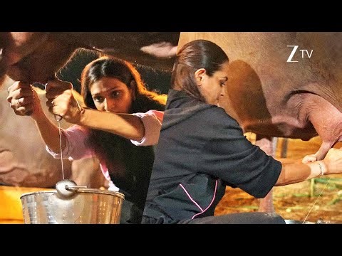 रणविजय ने लड़कियों को चुनौती दी: चलो भैंस का दूध निकाल के दिखाओ - Chhoriyan Chali Gaon - Full Ep 3