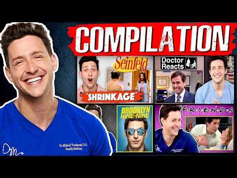 Doctor Mike Reacts To Sitcom Medical Scenes | Compilation