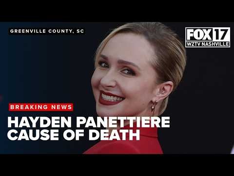 Coroner releases Hayden Panettiere's cause and manner of death