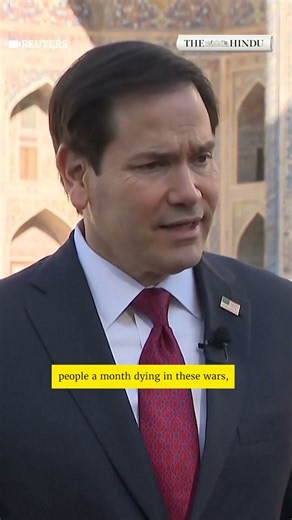 Marco Rubio says Ukraine and Russia should be focused on ending the war