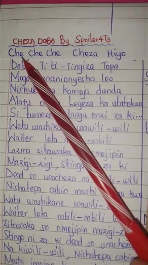 Cheza Doba Song Insights and Meaning