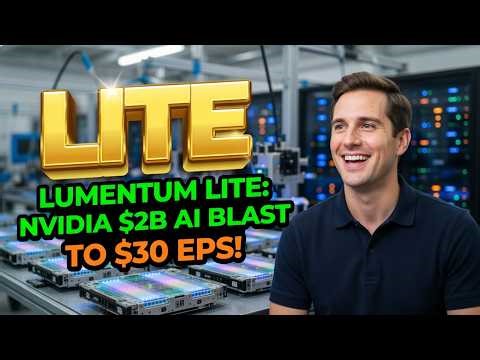 Lumentum LITE: NVIDIA $2B AI Blast to $30 EPS! LITE Stock Analysis