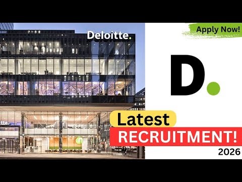 Deloitte Hiring Now - 2026 | Tech Analyst Role | Freshers & Experienced | Apply ASAP!
