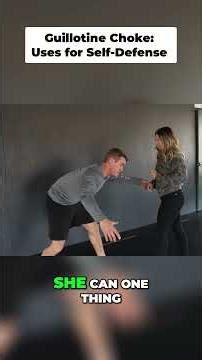 Jiu Jitsu for Self Defense- Guillotine Choke- #choke #chokehold #guillotine #bjjfamily #choking