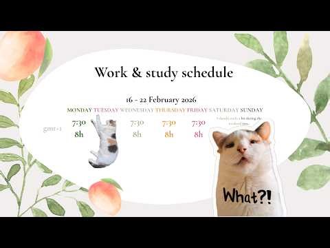 8 Hours Study with me || live pomodoros 50/10 || 8 sessions of productivity | birds chirping