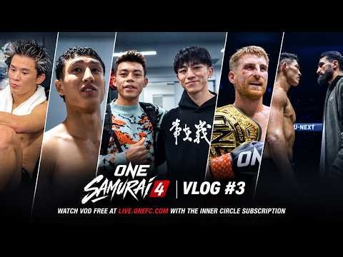WHAT A NIGHT! 😱 ONE SAMURAI 4 VLOG #3 | Nadaka, Rifdean, Haggerty, Nabil, Yoza & MORE