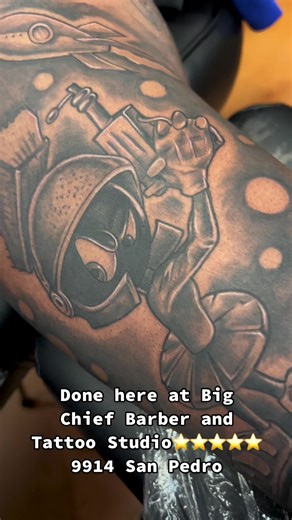 Looney Tunes Tattoo Project: Alien Invasion Art