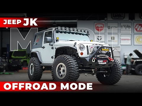 MODIFIKASI JEEP JK WRANGLER 2 PINTU KONSEP OFFROAD | FULL AKSESORIS PREMIUM, MEWAH, DAN GAGAH