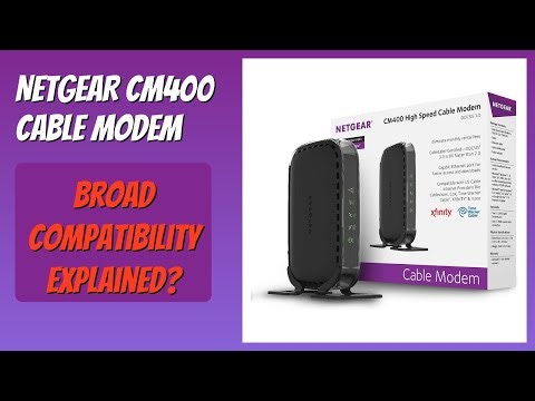 REVIEW (2025): NETGEAR CM400 Cable Modem. Features