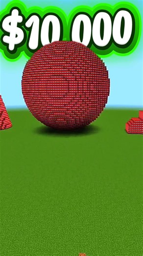 $10,000 TNT Structures Blast 😱 #shorts #minecraft