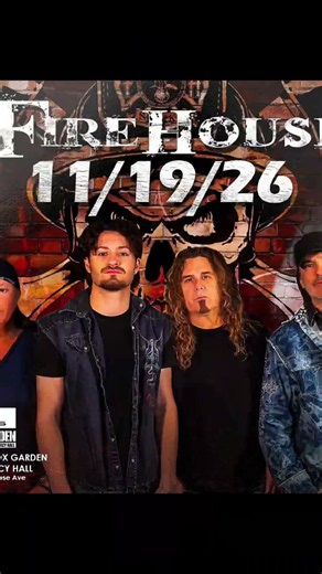 🔥 FIREHOUSE LIVE IN PLANO, TEXAS! NOVEMBER 19TH! 🤘🎸