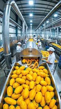 From Papayas to Cosmetic Products 🥭 – Industrial Transformation | Manufacturing Process #papaya #usa
