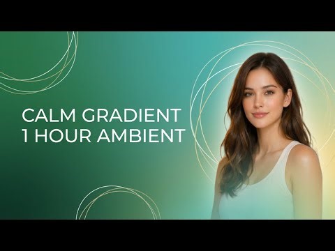 Calm Gradient Circles | Minimal Ambient Motion (1 Hour)