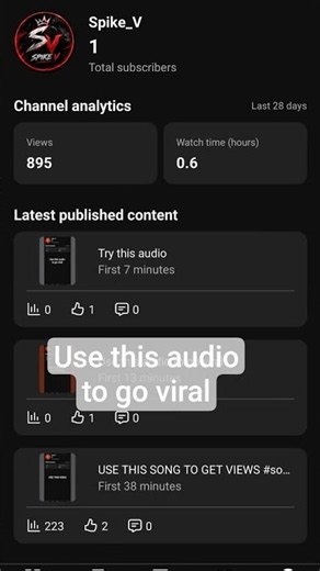 Try this audio