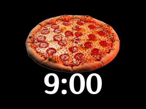 9 Minute Timer Bomb Pizza 🍕💣 | Fun Countdown Timer with Sound