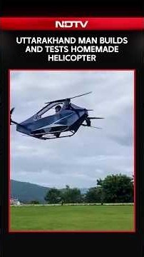 Uttarakhand Man Builds Electric Flying Car, Conducts First Test Flight: Watch