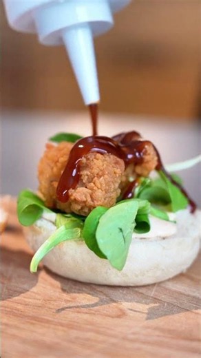Chicken Karaage sliders - perfect catering food!
