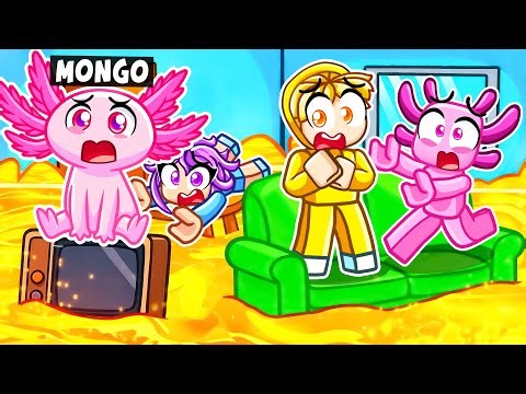 I Became A AXOLTOL IN Roblox FLOOR IS LAVA…