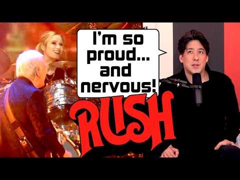 ANIKA Drums LIVE with RUSH! (First Reaction)