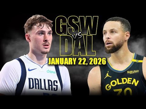 Golden State Warriors vs Dallas Mavericks Full Game Highlights – January 22, 2026 | NBA Season