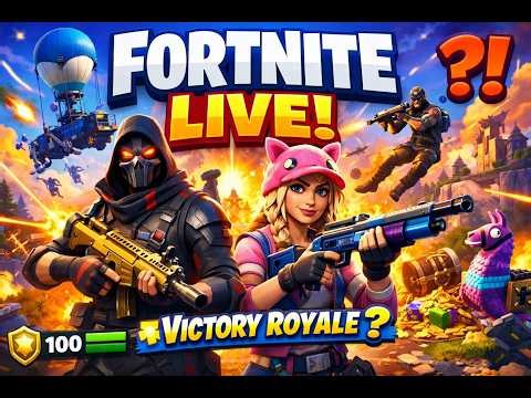🔴 LIVE | Playing Fortnite | Chill Stream 🎮