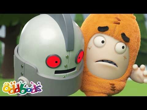 Slick's New Robot Friend Went EVIL! 🤖💔 | Oddbods Full Episode | Funny Cartoons for Kids