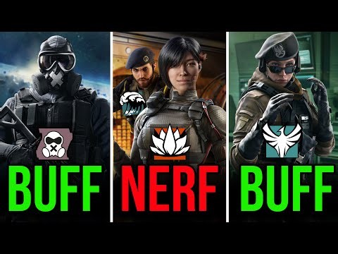 Defence DMR NERF, Zofia BUFF, Marketplace update & More! Rainbow Six Siege news