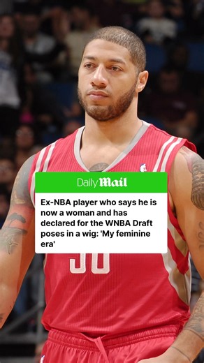 Former NBA player Royce White has trolled his critics by posing in a wig and celebrating his