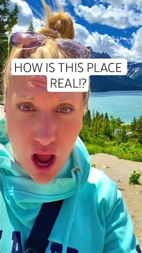 THIS IS SO INCREDIBLELY GORGEOUS! A MUST STOP AT GLACIER NATIONAL PARK #glaciernationalpark
