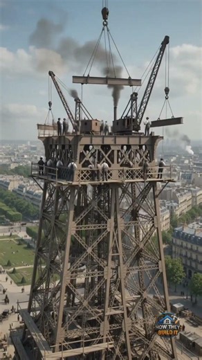 How They Built the Eiffel Tower: The Incredible 1887 Construction Timelapse
