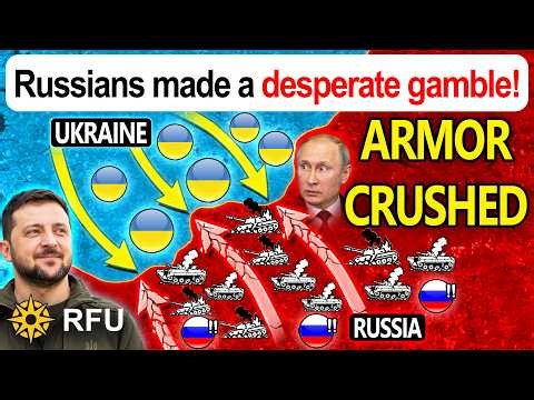 Russia gambles on front-wide armor assault, and fails completely