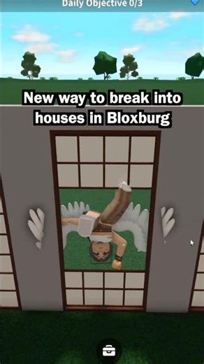New way to BREAK INTO PLOTS in Bloxburg #bloxburg #welcometobloxburg #roblox #bloxburgroblox