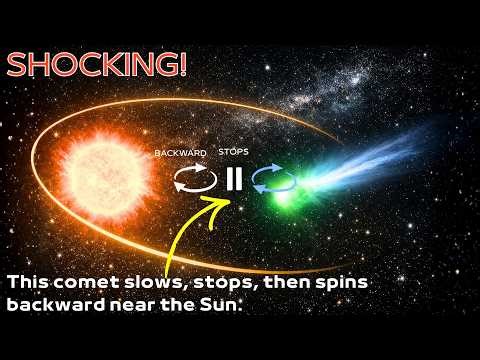This Comet Suddenly Reversed Its Spin Near the Sun… Scientists Are Confused