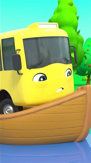 OH NO! Save Buster On The Rapid River Run! | Go Buster #shorts | Cars & Truck Videos for Kids
