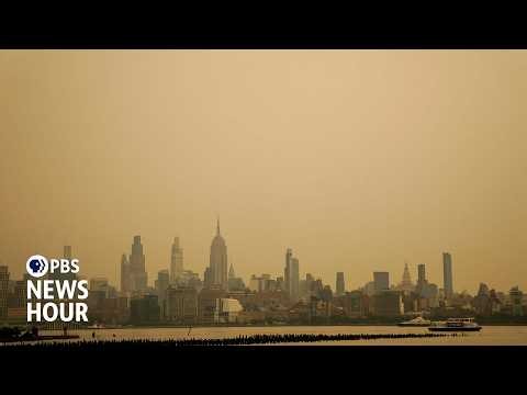The health risks of wildfire smoke across the Midwest and Mid-Atlantic