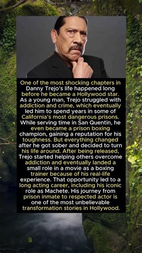 Danny Trejo’s Dark Past: From Prison Inmate to Hollywood Legend