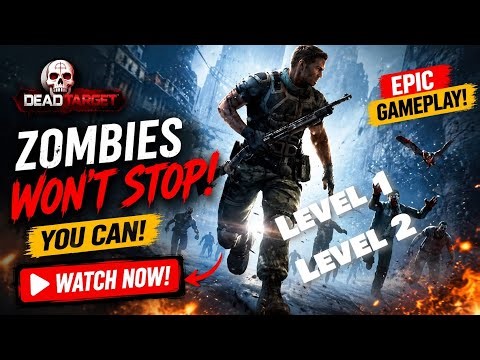 Dead Target Zombie Attack 🔥 | Mission 1 & 2 Full Gameplay#DeadTarget #DeadTargetGameplay #ZombieGame