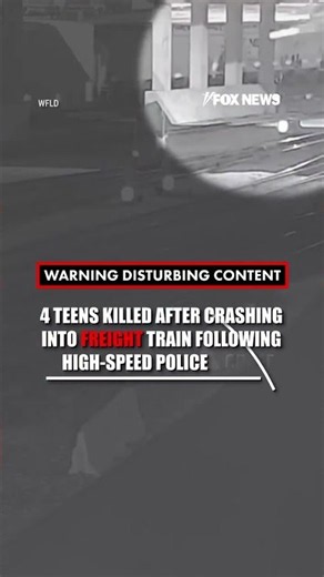 Teens killed after crashing into freight train #foxnews #news #us #fox