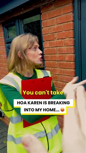 HOA Karen Thought She Could Break Into His Home Whenever She Wanted - Then He Decided to Fight Back 😤 #hoa #karen #breakin #brokein #home This is a Vertical Drama production by The Tradesman, for your entertainment 🎬