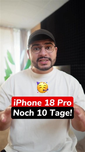 🥳 Am 9. September wird das neue Apple iPhone 18 Pro und iPhone Ultra vorgestellt! (Zumindest zu 99%) #iphone18pro #iphone18 #iphoneultra #apple