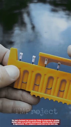 Innovative Fishing Hook Attachment Tool: Best Fast Multi-Hook Rig Assembly