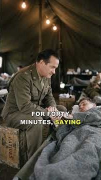 The Silent Soldier Who Grabbed Bob Hope's Wrist And Wouldn't Let Go