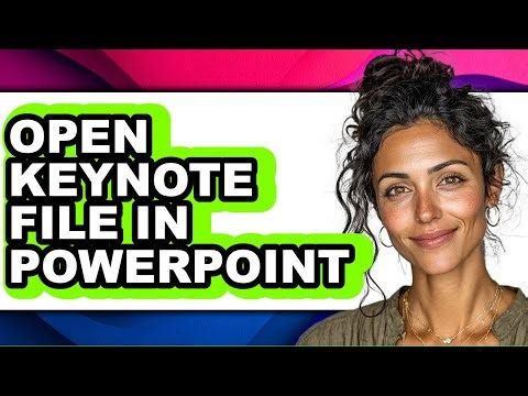 How to Open Keynote File in Powerpoint (easy Method)