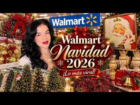 Walmart Christmas 2026 🎄 Acompáñame ha ver Lo Nuevo en Walmart Para esta Navidad 2026 🎄Nady