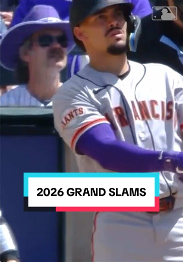 9️⃣ grand slams in 2026 💥 #SFGiants #MLB #Baseball | baseball