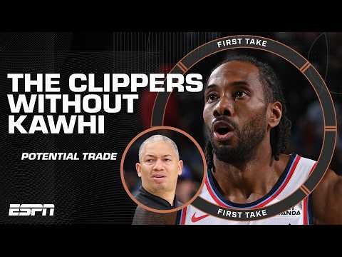 The Clippers should 'CRY TEARS OF JOY' to trade Kawhi Leonard 😱 | First Take